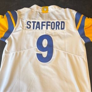 Matthew Stafford Rams Super Bowl jersey size M